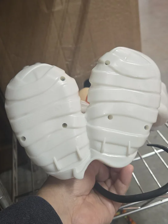 Mickey Mouse Halloween Mummy Holding Pumpkin - Picture 7 of 7